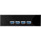 USB хаб у панель 5.25" FRIME USB 3.1 4 x Type-A VL820 Black (ECF-FP4XTA.53)