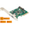 Адаптер FRIME PCIe to USB3.1 Type-A+C (1+1) ASM1142 (ECF-PCIETOUSB009.LP)