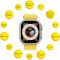 Смарт-часы AURA X4 ProMax 53mm Yellow