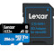 Карта пам'яті LEXAR microSDXC High Performance 633x 256GB UHS-I U3 V30 A1 Class 10 + SD-adapter (LSDMI256BB633A)