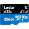 Карта памяти LEXAR microSDXC High Performance 633x 256GB UHS-I U3 V30 A1 Class 10 + SD-adapter (LSDMI256BB633A)