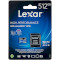 Карта памяти LEXAR microSDXC High Performance 633x 512GB UHS-I U3 V30 A2 Class 10 + SD-adapter (LSDMI512BB633A)