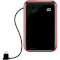 Повербанк BASEUS Mini S Digital Display 3A Powerbank w/Lightning Cable 10000mAh Red (PPXF-E09)