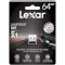 Флэшка LEXAR JumpDrive S47 64GB (LJDS47-64GABBK)