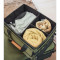 Портативна сумка-контейнер NATUREHIKE NH21SNX04 Outdoor Camping Oxford Cloth Folding Storage Box Army Green (6927595798041)