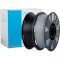 Пластик (филамент) для 3D принтера CREALITY Ender-PLA 1.75mm, 2кг, Black/Gray (3301010317)