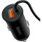 Автодержатель с беспроводной зарядкой BASEUS CW01 Magnetic Wireless Charging Car Mount 40W Claw Edition Black (C40141000111-01)