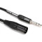 Кабель WARM AUDIO XLR - TRS jack 6.35 мм 0.9м Black (PRO-XLRM-TRSM-3')