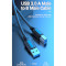 Кабель VENTION USB 3.0 AM/BM 0.5м Black (COOBD)
