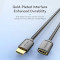 Кабель-подовжувач VENTION HDMI Extension Cable HDMI v2.0 1.5м Black (AHCBG)