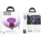 Автодержатель для смартфона HOCO H1 Crystal Strong Magnetic Air Outlet Car Holder Romantic Purple