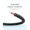 Кабель-удлинитель VENTION 3.5mm Audio Extension Cable mini-jack 3.5mm 3м Black (BHCBI)
