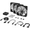 Комплект вентиляторів CORSAIR iCUE Link RX120 RGB PWM Black 3-Pack (CO-9051018-WW)