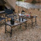 Кемпинговый стол NATUREHIKE HTM Folding Walnut Table Portable Outdoor Camping 88x39см (6927595797808)