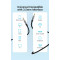 Кабель VENTION AUX Male to Male Cable mini-jack 3.5mm 1м Gray (BAQHF)