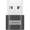 Адаптер LENOVO USB-C Female to USB-A Male