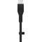 Кабель BELKIN Boost Up Charge Flex USB-C to Lightning 1м Black (CAA009BT1MBK)