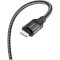 Кабель BOROFONE BX56 Delightful USB-A to Lightning 1м Black