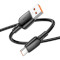 Кабель BOROFONE BX93 Super Power USB-A to USB-C 100W 1м Black