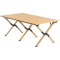 Кемпінговий стіл NATUREHIKE Outdoor Lightweight Aluminium Oak Grain Omelet Table S 60x57см Oak (CNK2300JU010-S-OK)