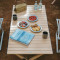 Кемпінговий стіл NATUREHIKE Outdoor Lightweight Aluminium Oak Grain Omelet Table S 60x57см Oak (CNK2300JU010-S-OK)