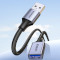 Кабель-удлинитель UGREEN US115 USB-AM to USB-AF 1м Gray (10495)
