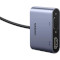 Конвертер видеосигнала UGREEN CM449 USB 3.0 to HDMI+VGA Converter USB - HDMI/VGA v1.3 Gray (20518)