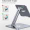 Подставка для планшета UGREEN LP134 Foldable Metal Tablet Stand Gray (40393)