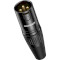 Конектор UGREEN AV162 Cannon Male Connector XLR Black (80439)