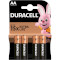 Батарейка DURACELL Basic AA 4шт/уп (81545403)