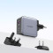 Зарядний пристрій UGREEN CD296 GaN 65W 1xUSB-A, 2xUSB-C, PD3.0, QC4.0 Wall Charger Gray (90409)