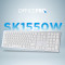 Клавиатура беспроводная OFFICEPRO SK1550 White