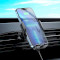 Автодержатель для смартфона с беспроводной зарядкой HOCO CA202 Enlightener Infrared Induction Wireless Charging Car Holder Black