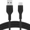 Кабель BELKIN Boost Up Charge Flex USB-A to USB-C 1м Black (CAB008BT1MBK)