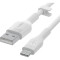 Кабель BELKIN Boost Up Charge Flex USB-A to USB-C 1м White (CAB008BT1MWH)