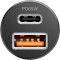 Автомобильное зарядное устройство PROOVE Tiny Power Pro 65W 1xUSB-A, 1xUSB-C, PD3.0, QC3.0 Black