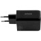 Зарядное устройство PROOVE Silicone Power Plus 45W 1xUSB-A, 1xUSB-C, PD3.0, QC3.0 Black