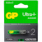 Батарейка GP Ultra Plus AAA 2шт/уп (24AUP21-SB2)