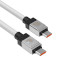 Кабель BASEUS CoolPlay Series Fast Charging Cable Type-C to Type-C 100W 2м White (CAKW000302)