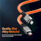 Кабель BASEUS CoolPlay Series Fast Charging Cable Type-C to iP 20W 1м Orange (CAKW000007)