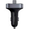 FM-трансмиттер BASEUS T-typed S-09 Pro Bluetooth MP3 Car Charger Black (C10762200113-00)