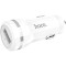 Автомобільний зарядний пристрій HOCO Z27A Staunch 1xUSB-A, QC3.0 White (6957531092889)