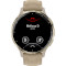 Смарт-годинник GARMIN Venu 3S 41mm Soft Gold Stainless Steel Bezel with French Gray Case and Leather Band (010-02785-55)