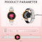 Смарт-часы OUKITEL BT30 Smart Watch for Women Black