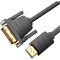 Кабель VENTION HDMI to DVI Cable HDMI - DVI 5м Black (ABFBJ)