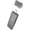 Кардрідер HOCO HB39 2-in-1 USB-A/USB-C/microSD Gray