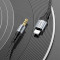 Кабель HOCO UPA26 Fresh Audio Cable Lightning - AUX 1м Black (6942007608817)