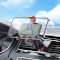 Автодержатель для смартфона HOCO H21 Dragon Automatic Clamp Air Outlet Car Holder Black/Red
