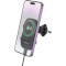 Автотримач для смартфона з бездротовою зарядкою BOROFONE BH215 Adelante Magnetic Wireless Fast Charging Air Outlet Car Holder Black