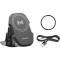 Автотримач для смартфона з бездротовою зарядкою BOROFONE BH216 Adelante Magnetic Wireless Fast Charging Center Console Car Holder Black